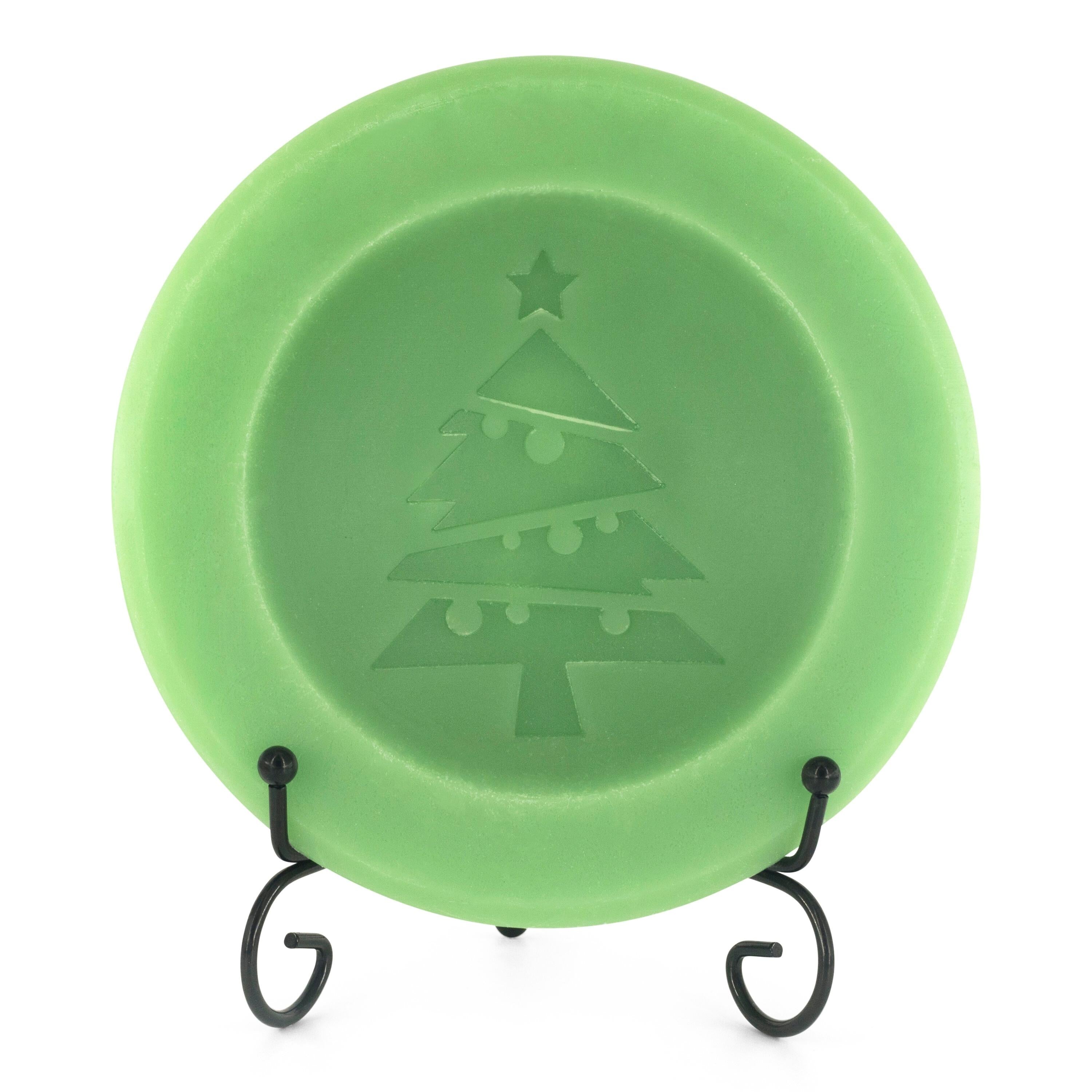 Mistletoe Kiss 7" Scented Vessel w/ Stand (Christmas Tree)