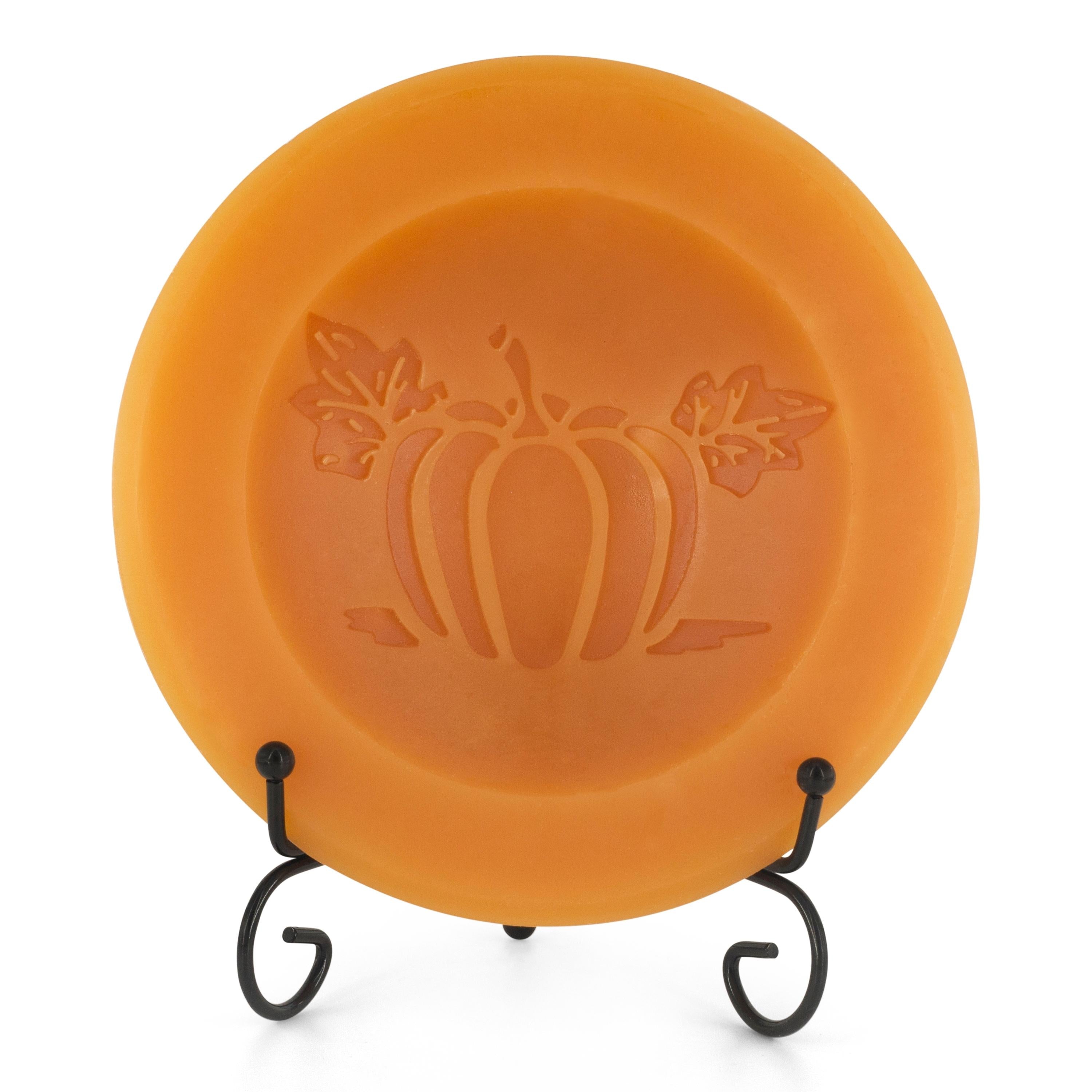 Spiced Pumpkin Vanilla 7" Scented Vessel w/ Stand (Pumpkin)